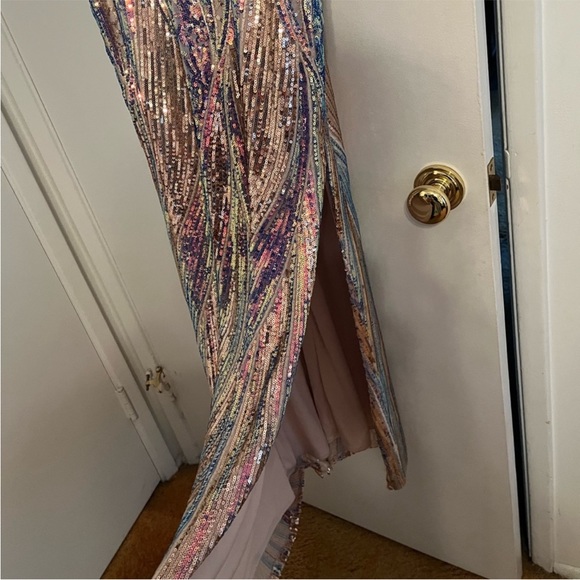 NWT Sequin Maxi Length dress - Picture 5 of 6